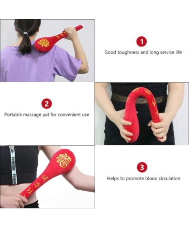 Beavorty Meridian Shot Back Massage Balls - Chinese Massage Therapy Tools for Pain Relief and Relaxation - Buy Online on GoSupps.com
