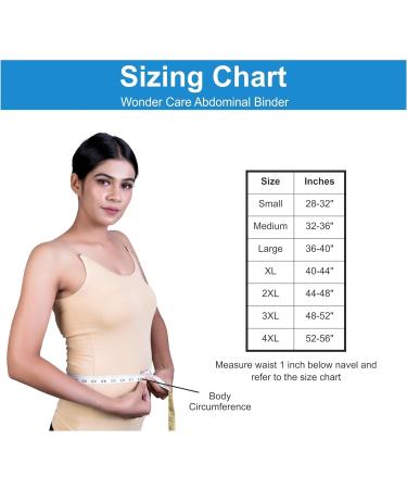 Buy Wonder Care Abdominal Binder for Men & Women | Postpartum & Post-Operative Support Belt | 2XL Hernia Wrap (44-48) - Fast International Shipping - Buy Online on GoSupps.com