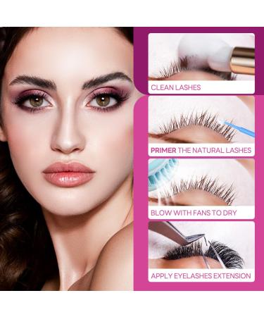 Lunamoon Lash Primer 15ml - Enhance Eyelash Extensions Boost Adhesive Strength & Eyelash Health | Primer Rose - Buy Online on GoSupps.com