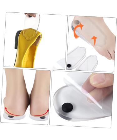 Gatuida Orthotic Insoles - 4 Pairs Gel Shoe Inserts for Heel Support & Correction | Unisex Plantar Cushions - Buy Online on GoSupps.com