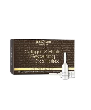 POSTQUAM Bio Shock Collagen & Elastin Repair Ampoules 12x3ml - Nourishing Facial Treatment for All Skin Types - International Shipping Available - Buy Online on GoSupps.com