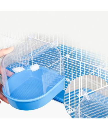 Balacoo Caged Bird Bath Bird Cage Parrot Supplies Bathing Tub for Small Brids Canary Budgerigar Cockatiel Lovebird - Buy Online on GoSupps.com