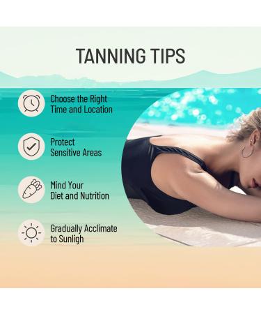 Travel Size Tanning Oil 150ML - Fast Darkening Formula with Seabuckthorn & Natural Ingredients for a Gorgeous Bronze Glow - Buy Online on GoSupps.com