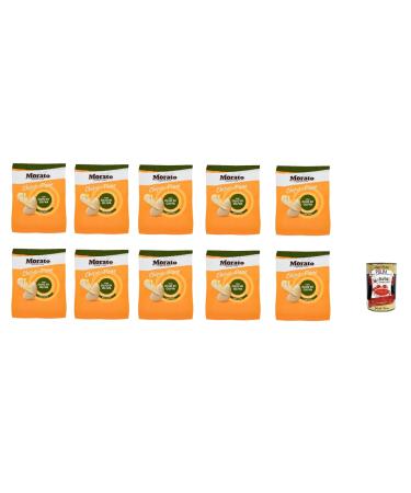 Italian Gourmet E.R. Morato Pack of 10 Olive Oil Breadcrumbs 85g + Gourmet Italian Polpa 400g