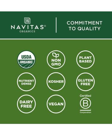 Navitas Organics Chia Seeds 16 oz. Bag - Organic, Non-GMO, Gluten-Free - Buy Online on GoSupps.com