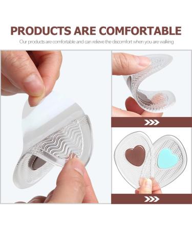 LALAFINA 3 Pairs Water Pattern Forefoot Pads for High Heels | Metatarsal Cushions & Gel Insoles - Comfort for Women - Buy Online on GoSupps.com