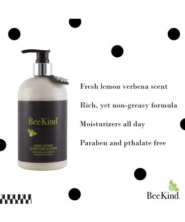Gilchrist & Soames BeeKind Honey Lemon Verbena Hand Body Lotion 15.5oz - Nourishing Moisturizing Zero Parabens Sulfates Phthalates - Buy Online on GoSupps.com