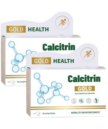 Calcitrin Gold Dietary Supplement Mobility Reinforcement 120 Tablets (2 Pack)