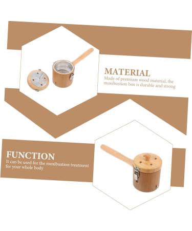 Clispeed Portable Moxibustion Box - 3-in-1 Handheld Body Massage Device with Scalding Protection | Ideal Moxibustion Tool for Pain Relief and Relaxation - Buy Online on GoSupps.com