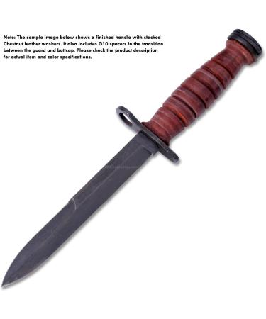 Cowhide Leather Handle Washers - Oval Shape - (1.30 x 1.00 x .125) - (Brown) - USA Made - (for Knife Making & Hobby) - (100 Pack) Cowhide Handle Washers - (Oval)(Brown) - (100 Pack) - Buy Online on GoSupps.com