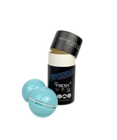 Wonda Products | Fresh-Ups shoe deodorant balls against sweaty feet & foot odor odor killer for sneakers | 2 pcs.
