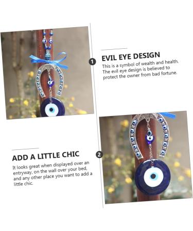 Alipis 1pc Blue Eyes Pendant Car Christmas Decorations Dashcams for Cars Turkish Devil s Eye Pendant Muslim - Buy Online on GoSupps.com