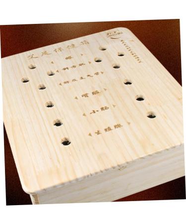 Buy Box Moxibustion Tool - Safe Wood Holder for Moxibustion Treatments | International Shipping - Buy Online on GoSupps.com