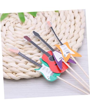 Garneck 48 Pcs Music Theme Cake Picks Engagement Cake Decorations for Men Kids Birthday Cupcake Toppers Guitar Decor for Cupcake Topper Musical Instrument Wooden Rock and Roll Man As Shownx2pcs mediumx2pcs - Buy Online on GoSupps.com