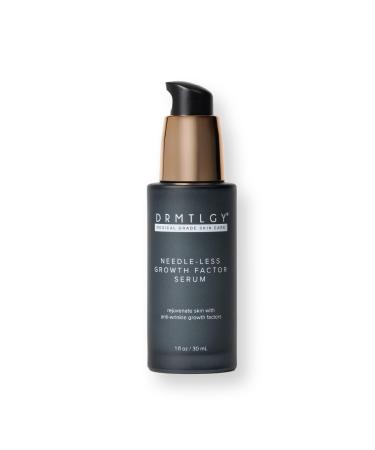 DRMTLGY Needle-less Growth Factor Serum for Face Multi-Peptide & Hyaluronic Acid Facial Serum, Firming & Lifting, Skin Barrier Support & Wrinkle Care