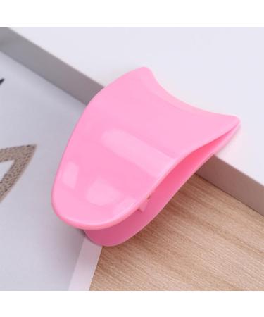 JUOPZKENN False eyelash assistant beauty tool plastic eyelash curler sticker eyelash curler Eyelash Aid Plastic Tweezers Eyelashes Curler Clip Ins Forceps Tools (#2 purplish) - Buy Online on GoSupps.com