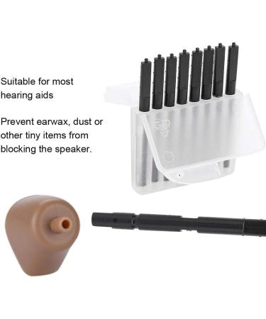 80x Ewanto Cerumen Filters - Ear Wax Protection Wax Guards III with Filter Change Pin (10 Pack) for Optimal Hearing - Buy Online on GoSupps.com