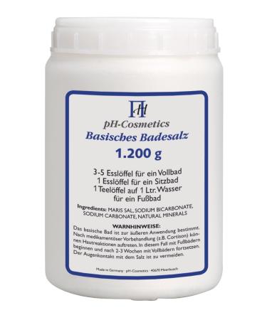 Alkaline bath salt tin for alkaline baths alkaline salt bath additive pH-Cosmetics 1200 g