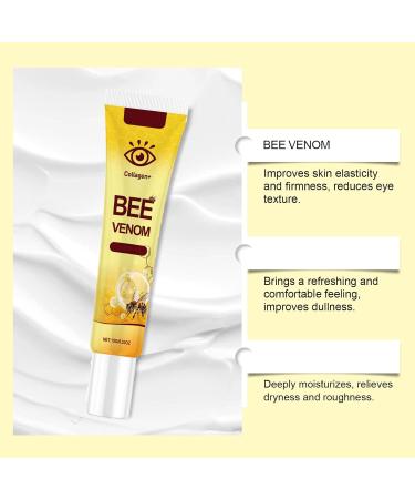  homomdy Set of 2 moisturizing eye creams with bee venom and collagen eye moisturizer instant firming cream for dark circles - Buy Online on GoSupps.com
