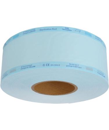 Cleaning Sealing Bag Packaging Multiple Usage Dental Equipment Professional Self Sealing Pouch Transparent for Home for Women (75mm*200m) - Buy Online on GoSupps.com