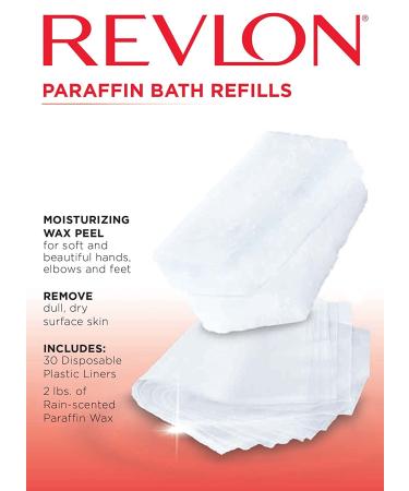 REVLON Paraffin Bath Wax Refills 2 lb - Deep Moisturizing Therapy for Soft Skin - Buy Online on GoSupps.com