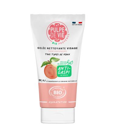 Pulpe de Vie - THE Cleanser Facial Cleansing Jelly 150ml - Anti-waste! Peach - Gourmet Foam for Soft Skin - Facial Routine - All Skin Types