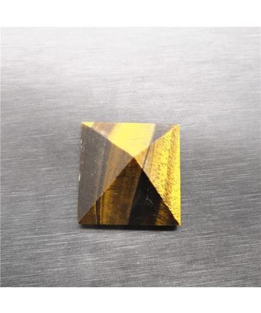 Natural Crystal Rough Natural Crystal Gemstone Pyramid Healing Tiger Eyes Stone Pyramid for Home Decoration - Buy Online on GoSupps.com