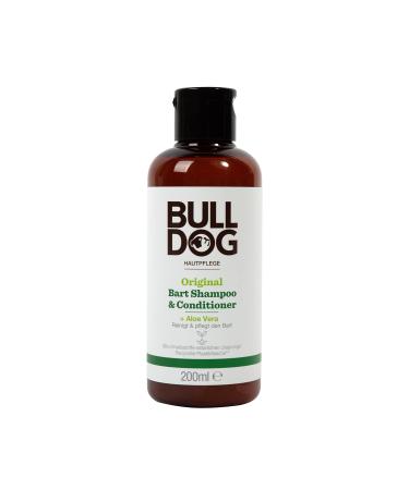 BULLDOG - Beard Care for Men | Original Beard Shampoo & Conditioner | for a Soft & Nourished Beard | 200 ml