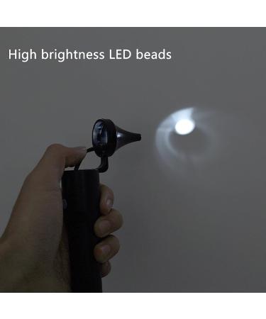 Ear Pick LED Hand Lamp Earwax Remover Light Earpick Nose Wax Cleaner Tweezer Otoscope Handheld Flashlight Tool with Specula Tips A One Color - Buy Online on GoSupps.com