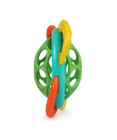 Shop Bright Starts Oball Gripping & Bite Ring Multi-Colored Teething Toy for Babies 3+ Months - Buy Online on GoSupps.com
