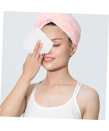 200pcs Non-Woven Paper Bag Makeup Remover Pads - Facial Cleansing Nail Polish Remover Eco-Friendly Face Pads for Skincare - Buy Online on GoSupps.com