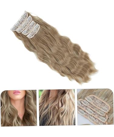 FOMIYES Hair Extension Set of Four Hairpieces Hair Toppers Hair Highlights Clip in Hair Extensions Womens Wigs 6d Hair Extensions Curls High Temperature Wire Long Hair Piece Miss - Buy Online on GoSupps.com