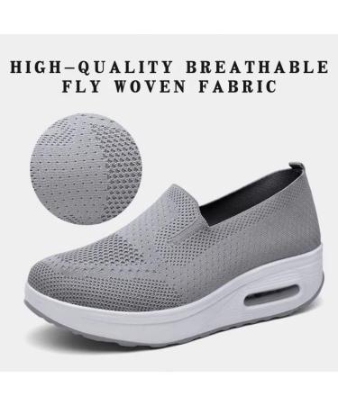 OSEVIO Women's Orthopedic Arch Support Sandals - Diabetic Walking Sandals - Grey 10.5 - Buy Online on GoSupps.com