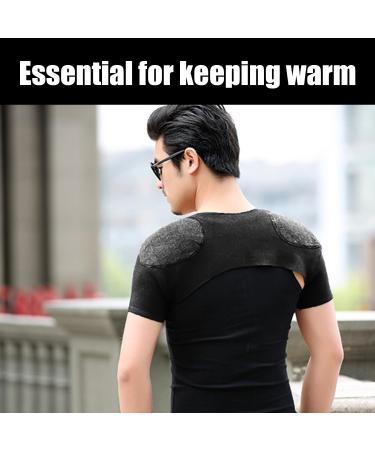 JTMKYO Black Thermal Shoulder Pad - Shoulder Warmer & Joint Support Bandage for Maximum Protection - Buy Online on GoSupps.com