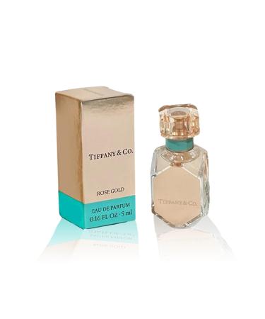 Tiffany & Co. Mini Perfume Rose Gold Women Splash EDP 0.16 fl.oz / 5 ml Travel size Floral 0.16 Fl Oz (Pack of 1)