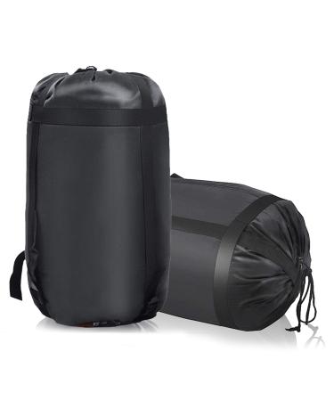 Lainrrew Compression Stuff Sack, 24L Waterproof Sleeping Bag Storage Stuff Sack for Camping Hiking Travel