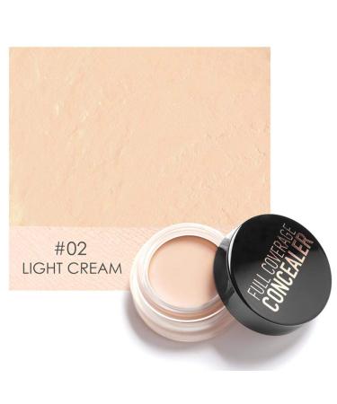 Brrnoo Full Coverage Concealer Cream Dark Circle Treatment Creamy Acne Concealer (#2)