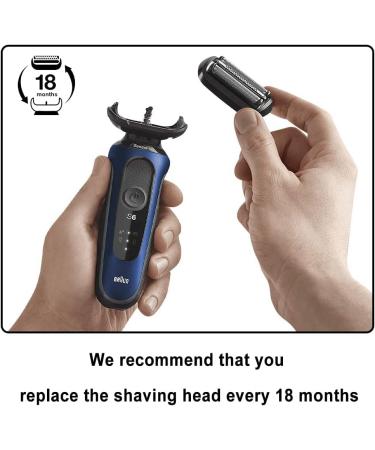 Daweglop 53B Shaver & Cutter Blade Replacement for Series 5 - Compatible with 5020S 5018S 5050Cs 6020S 6075Cc 6072CC - International Shipping Available - Buy Online on GoSupps.com