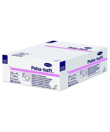 Hartmann 932452 PEHA-Haft Cohesive Conforming Gauze Bandage 13.5' Length 1" Width (Pack of 8)