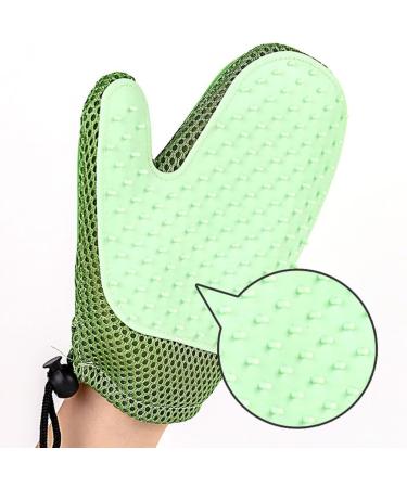 MFEIANQI Pet Grooming Glove Gentle Deshedding Brush Glove Cat Brush Gloves Efficient Pet Hair Remover Mitt-Massage Tool Suitable for Pet Dogs and Pet Cats - Buy Online on GoSupps.com