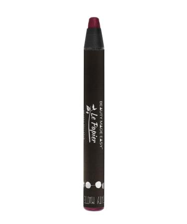 Beauty Made Easy: Vegan Moisturising Matte Lipstick - Mighty Matte RUBY | Plastic-Free Shea Butter Formula - Buy Online on GoSupps.com