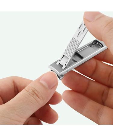 Nail Clippers Fingernail Nail Clippers Fingernail Clippers Foldable Nail Clippers Ultra Thin Nail Clippers Double Ended Nail Clipper Nail Trimmer Tool - Buy Online on GoSupps.com