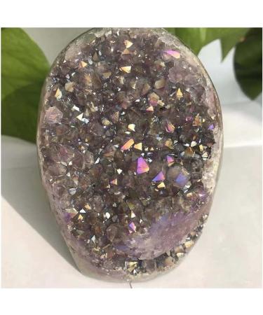 Collection Beautiful electroplated Crystal Cluster with Natural Crystal Reiki to Cure Furnishing Accessories (Size : 600-620g) - Buy Online on GoSupps.com
