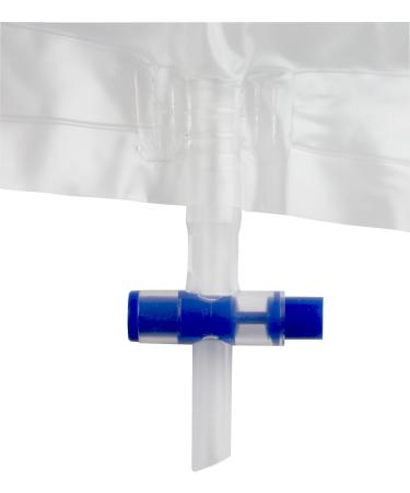 Romed 2 Liter Urine Bag with Valve & T-Drain - 100 Pack | International Shipping Available - Buy Online on GoSupps.com