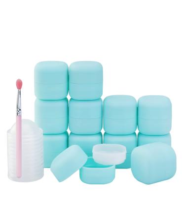 0.25 oz(7g) Empty Lip Balm Square Containers Tubes Refillable Chapstick Bulk 12 Pieces for Make Natural Lip Balm Lip Care - DIY & BPA FREE (Blue) - Buy Online on GoSupps.com