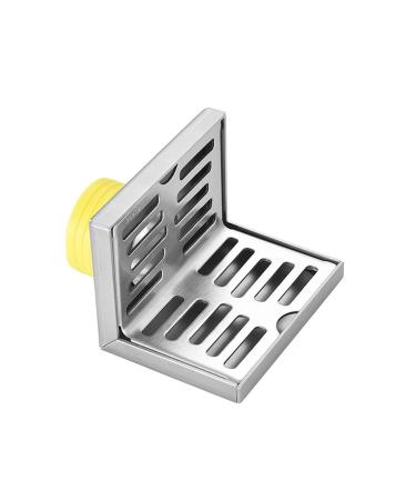 Anti-wear L Stainless Steel Bathroom Tile Insert Floor Drainer Square Corner Floor Drain Wall Corner Floor Drain Square Corner Floor Drain Wall Corner Floor Drain