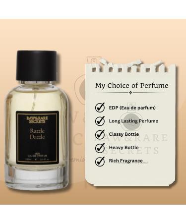 AARVVINTA CRAFT Premium Razzle Dazzle Luxury Men's Perfume Spicy 100ml - Buy Online on GoSupps.com