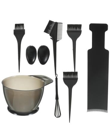Kit De Coloration Capillaire 9 Pi ces Brosse Et Bol Pour Teinture Cheveux Usage Salon Professionnel Et Domicile Accessoires Essentiels Pour Surbrillance Et M ches