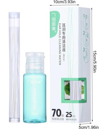 Aibyk's Ear Hole Cleaner Set | 60-Piece Odloos Removal Tool for Safe Ear Cleaning | Anti-Defense Ear-Toothing Line - Buy Online on GoSupps.com