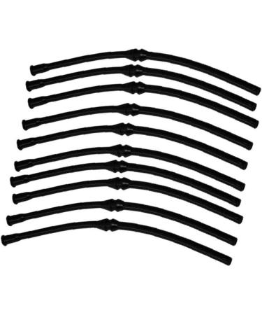 Black Fuel Hose Line Set for 45cc & 52cc Chinese Chainsaw - 10PCs Plastic Fuel Tubes - International Shipping Available - Buy Online on GoSupps.com
